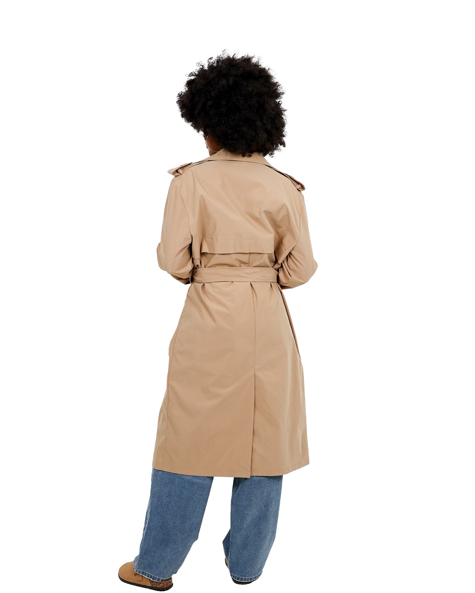 Beige Classic Trench Coat