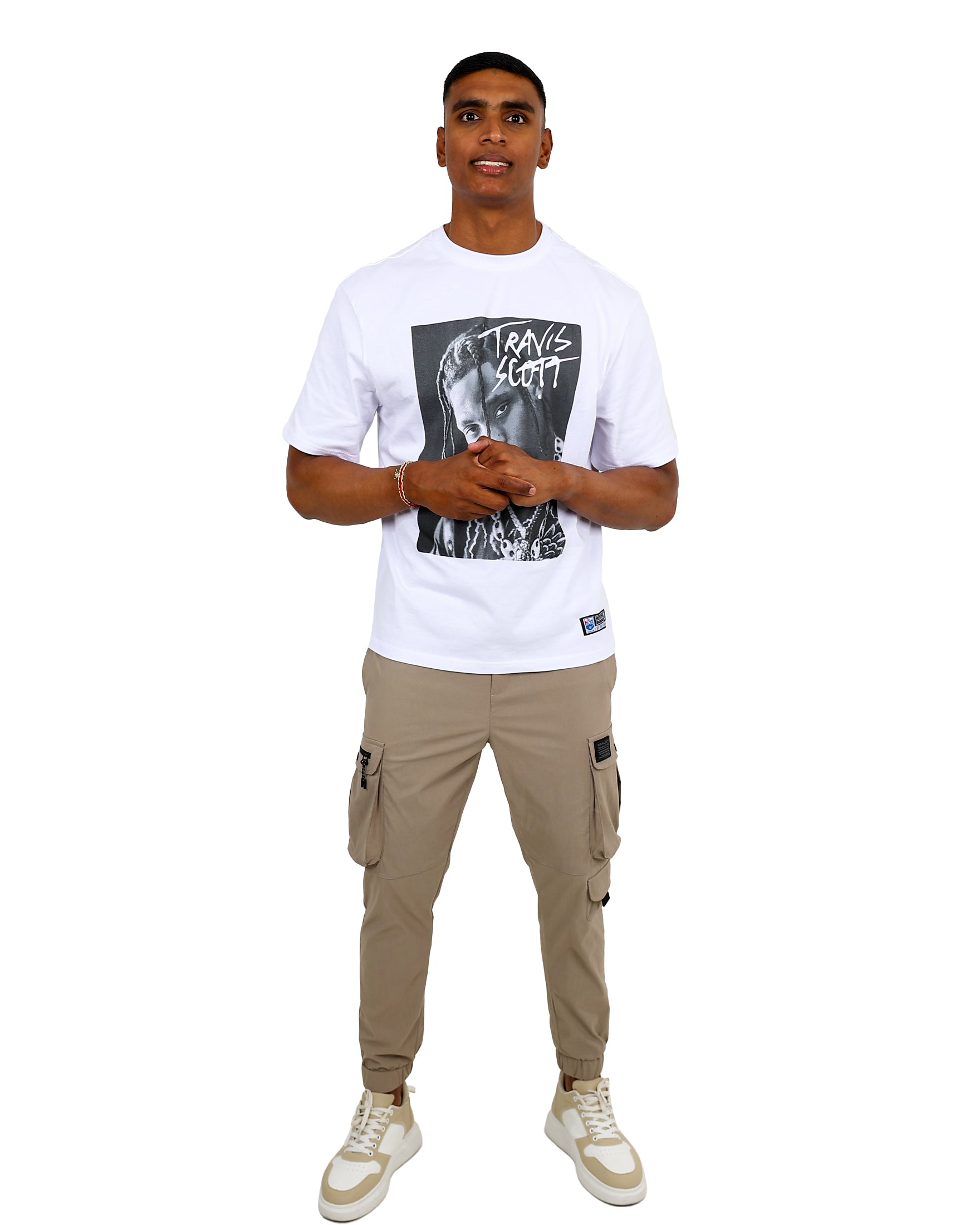 Pro Star Travis Scott White T-Shirt