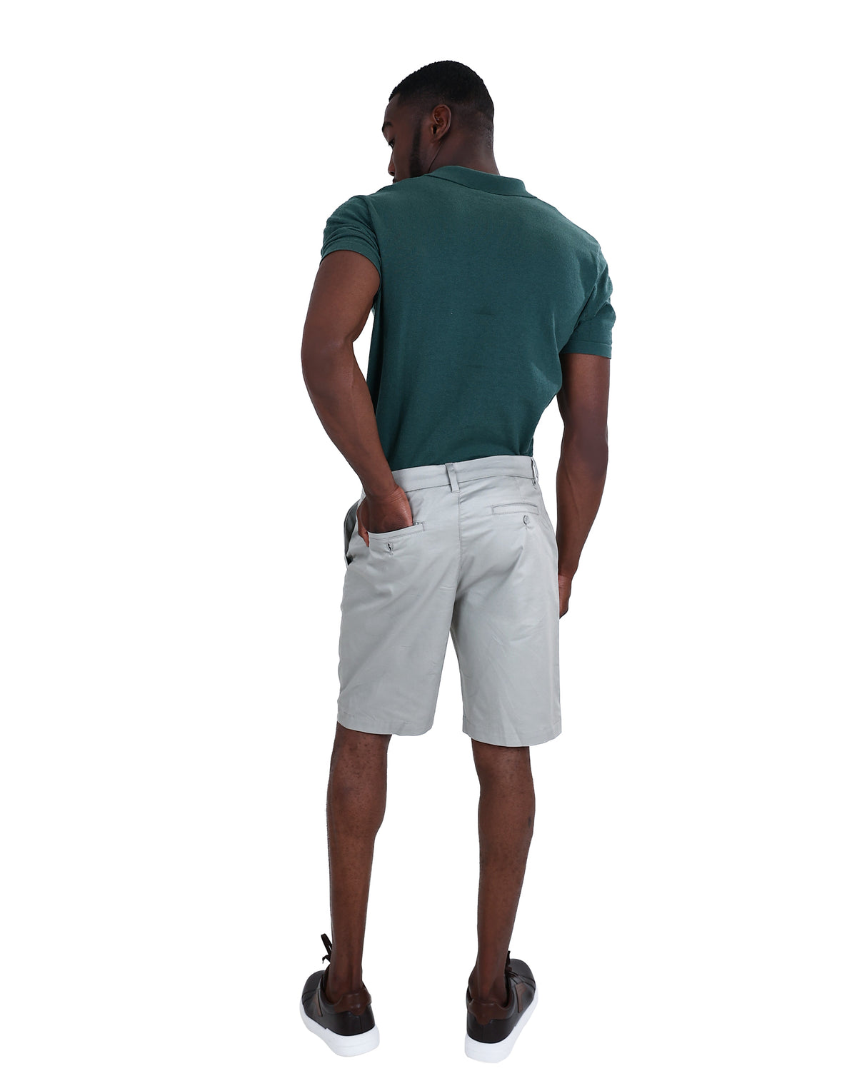 Stone Lightweight Twill Chino Shorts