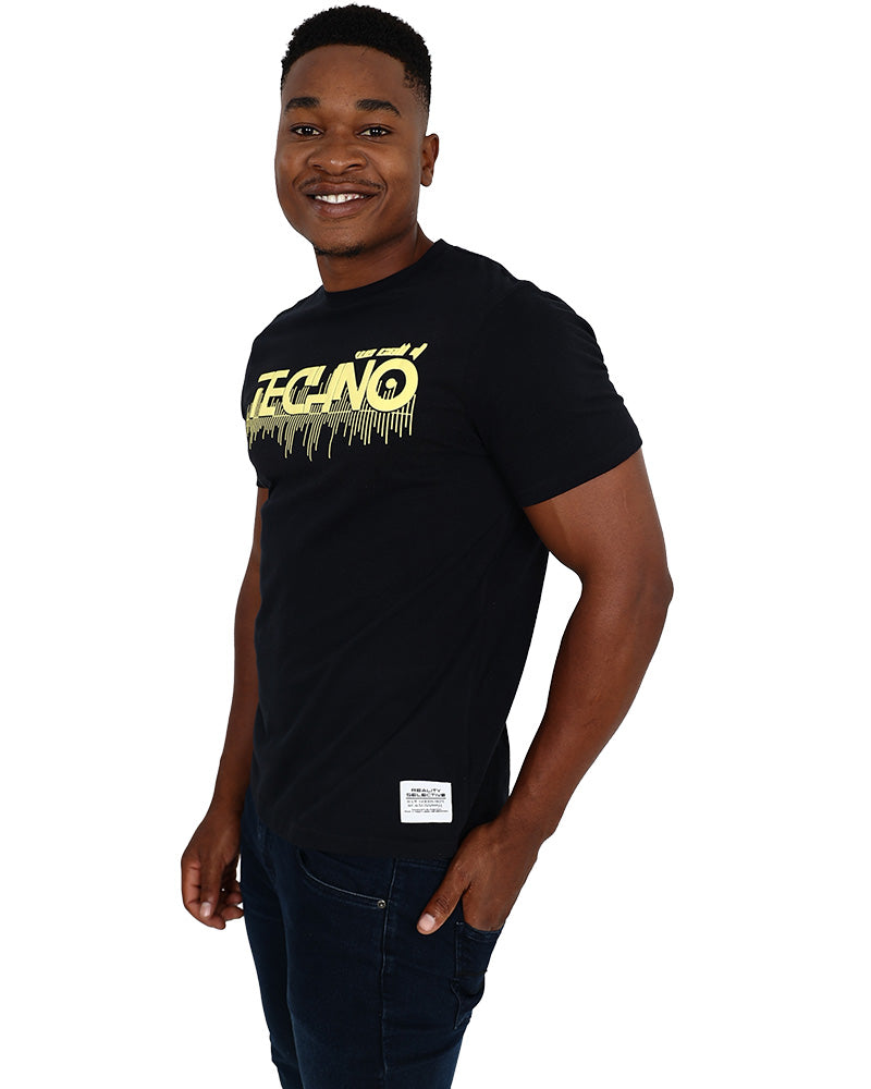 Short Sleeve Techno Graphic T-Shirt