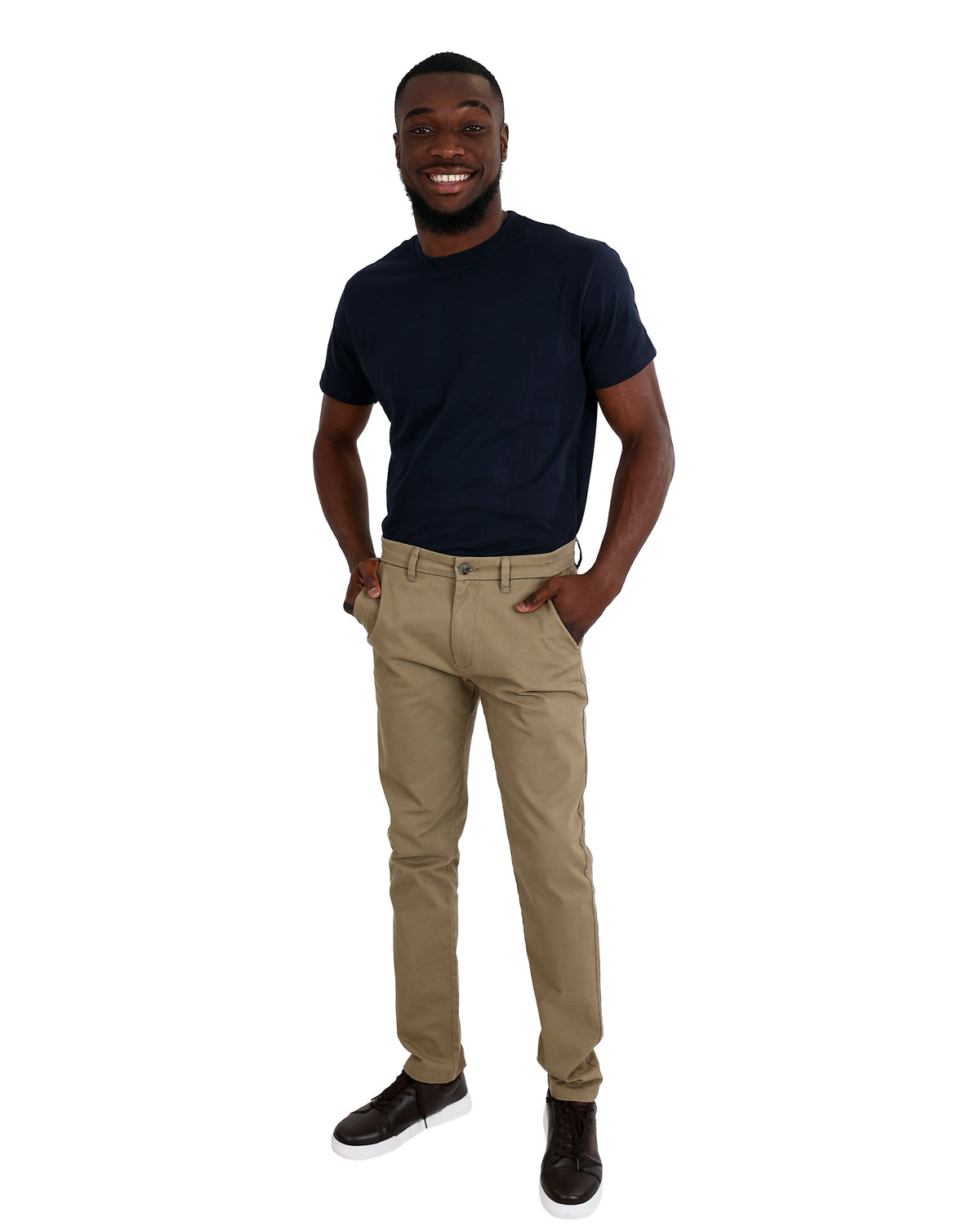 Skinny Fit Stretch Khaki Chino