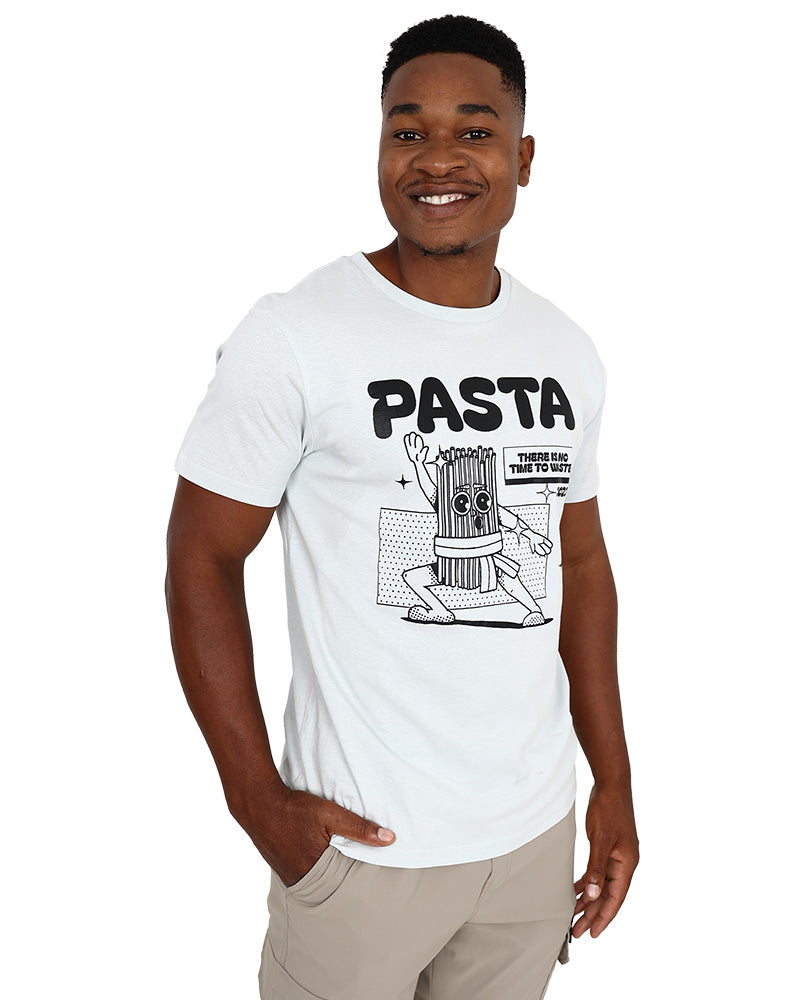 Short Sleeve Pasta Graphic T-Shirt