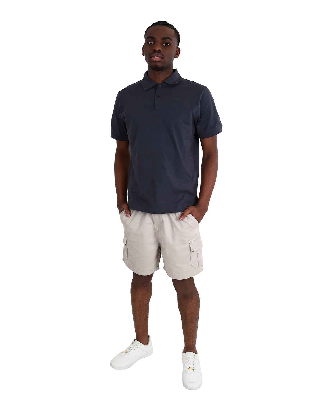 Okavango Short Sleeve Grey Golfer