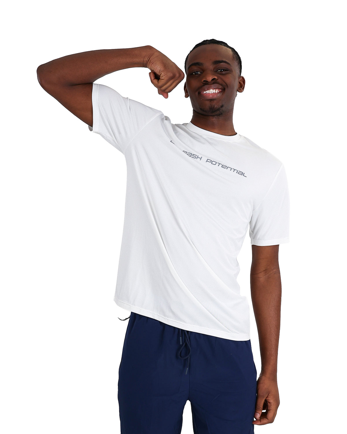 Short Sleeve White Active T-Shirt
