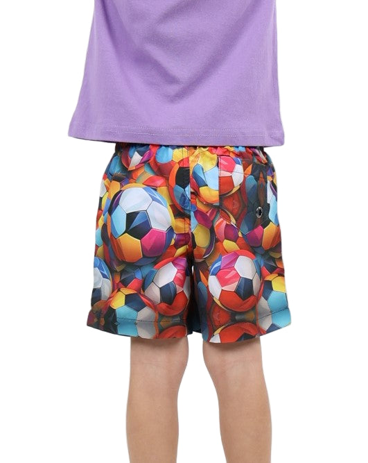 Football Print Shorts