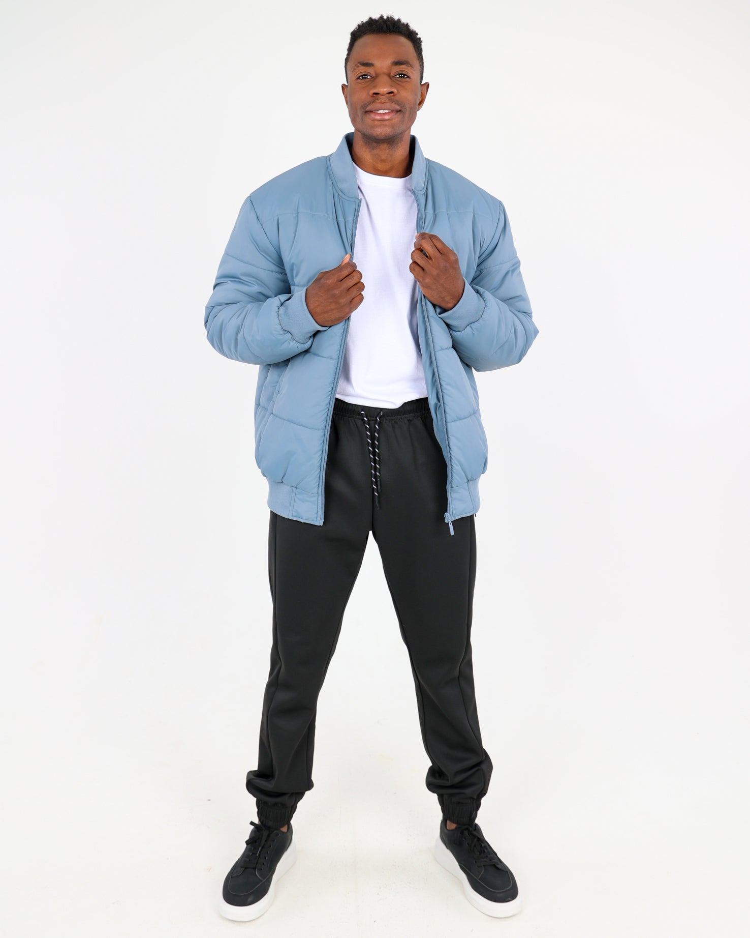 Black Scuba Active Track Pants