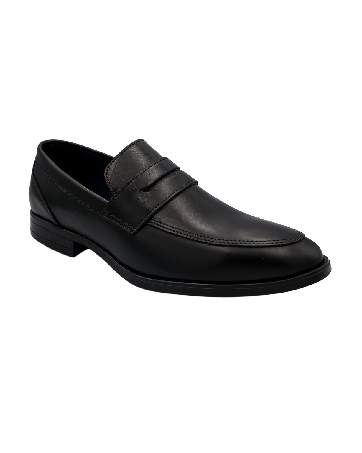 Jacques Mirrelli Black Loafers
