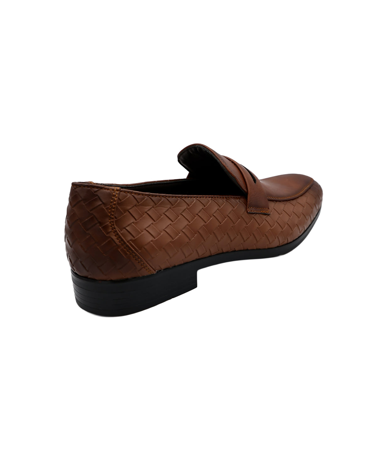Tan Weave Loafer