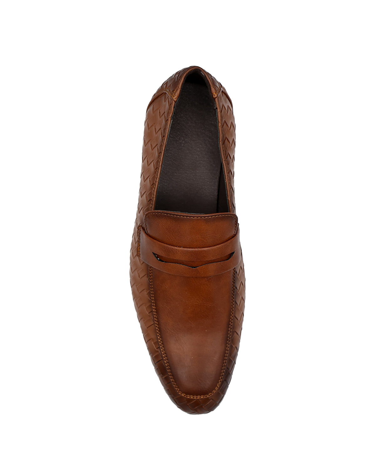 Tan Weave Loafer