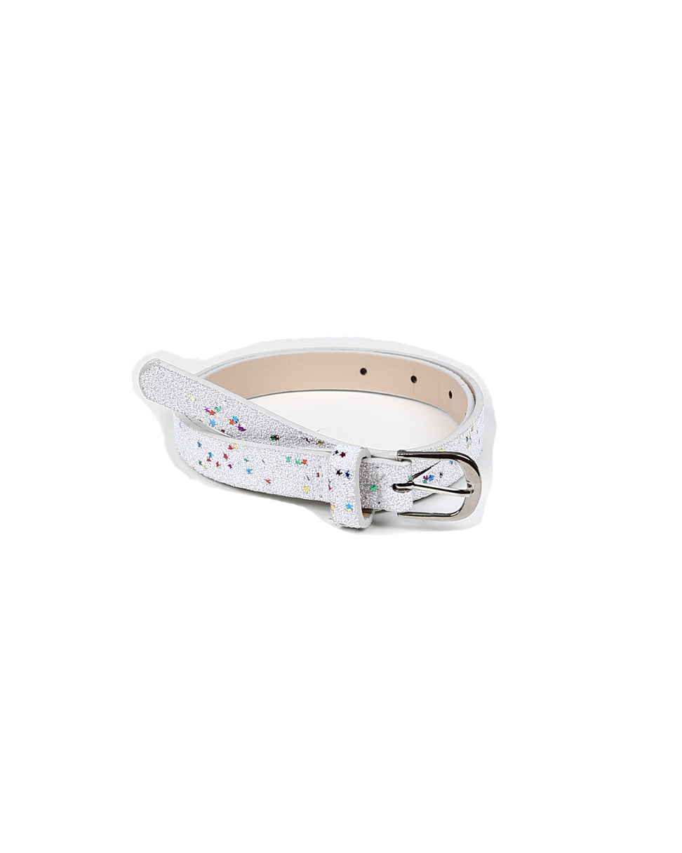 White Star Glitter Belt 80cm