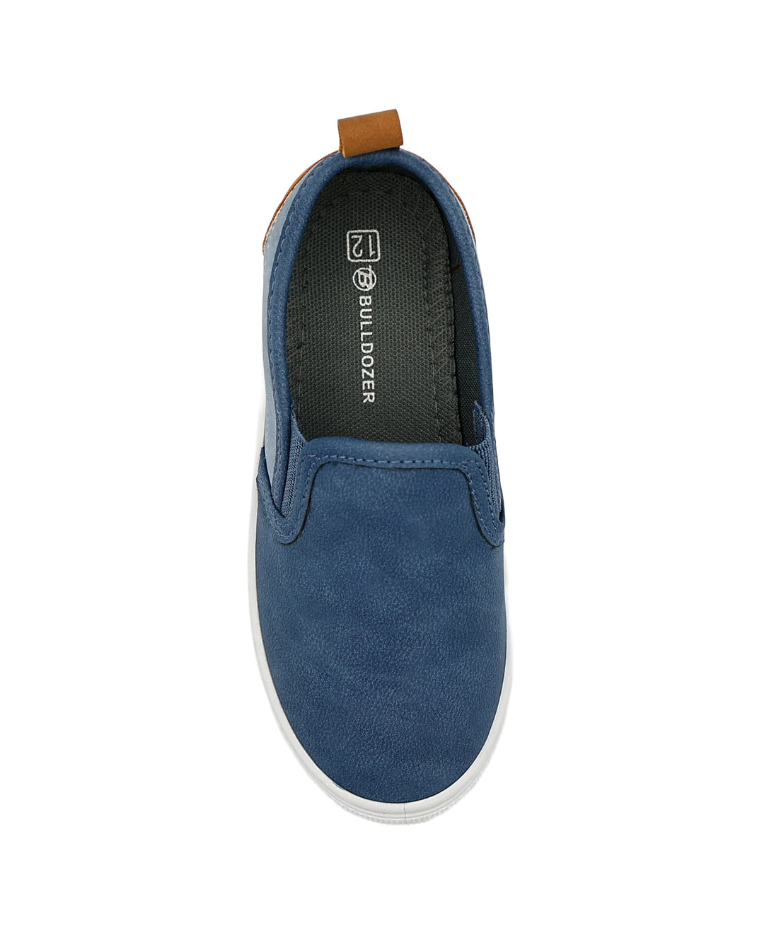 Boys Navy Colour Block Textured Slip On Loafers