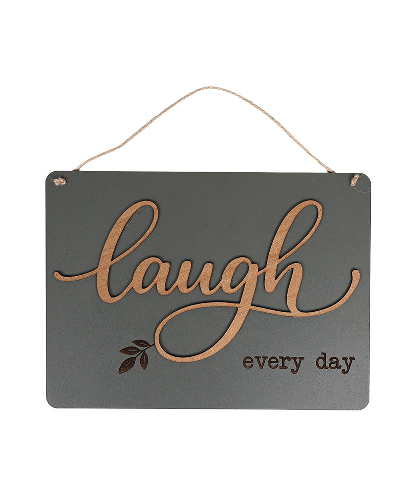 "Laugh Every Day" Wall Art