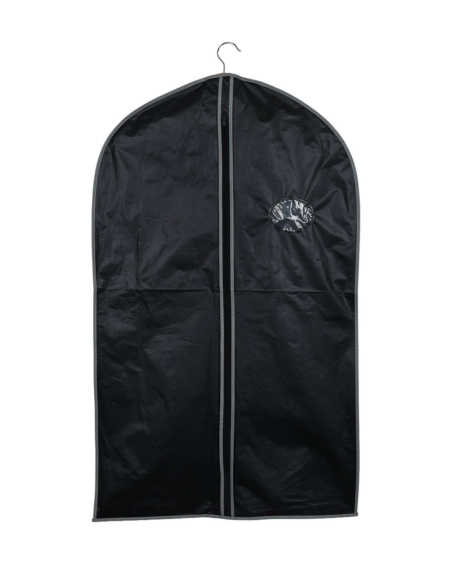 Black Zip-Up Garment Bag