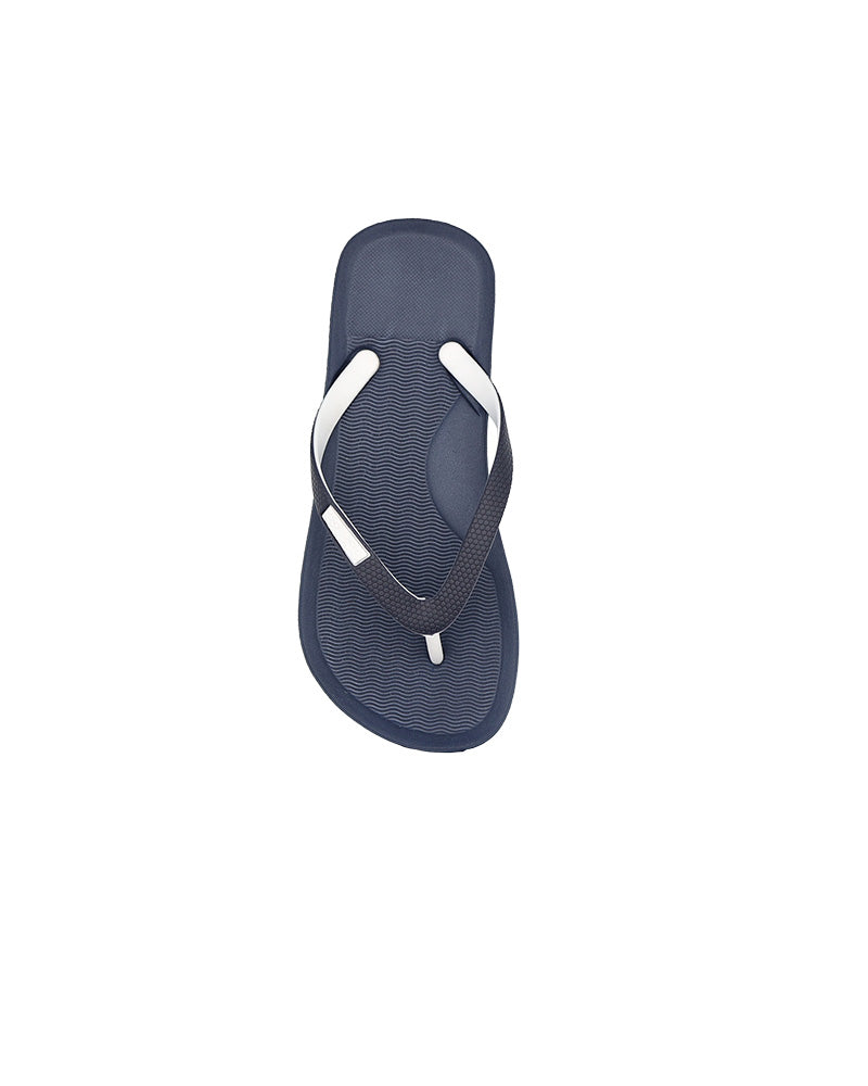 Girls Navy Flip Flops