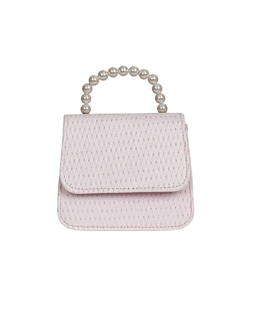 Pink Glitter Diamond Style Handbag
