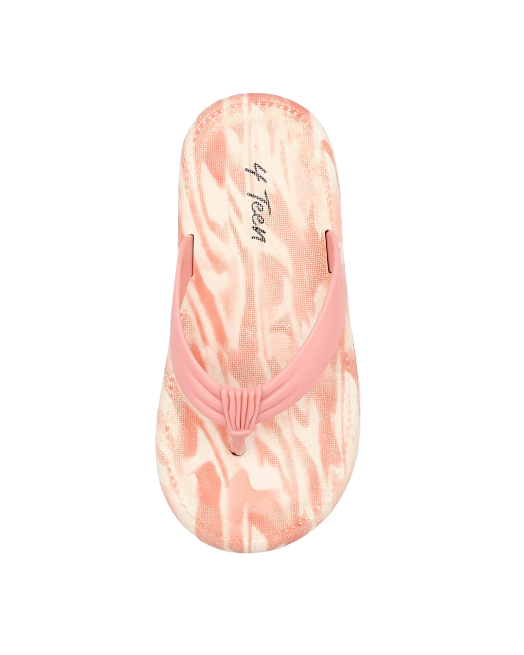 Girls Pink Ombre Flip Flops