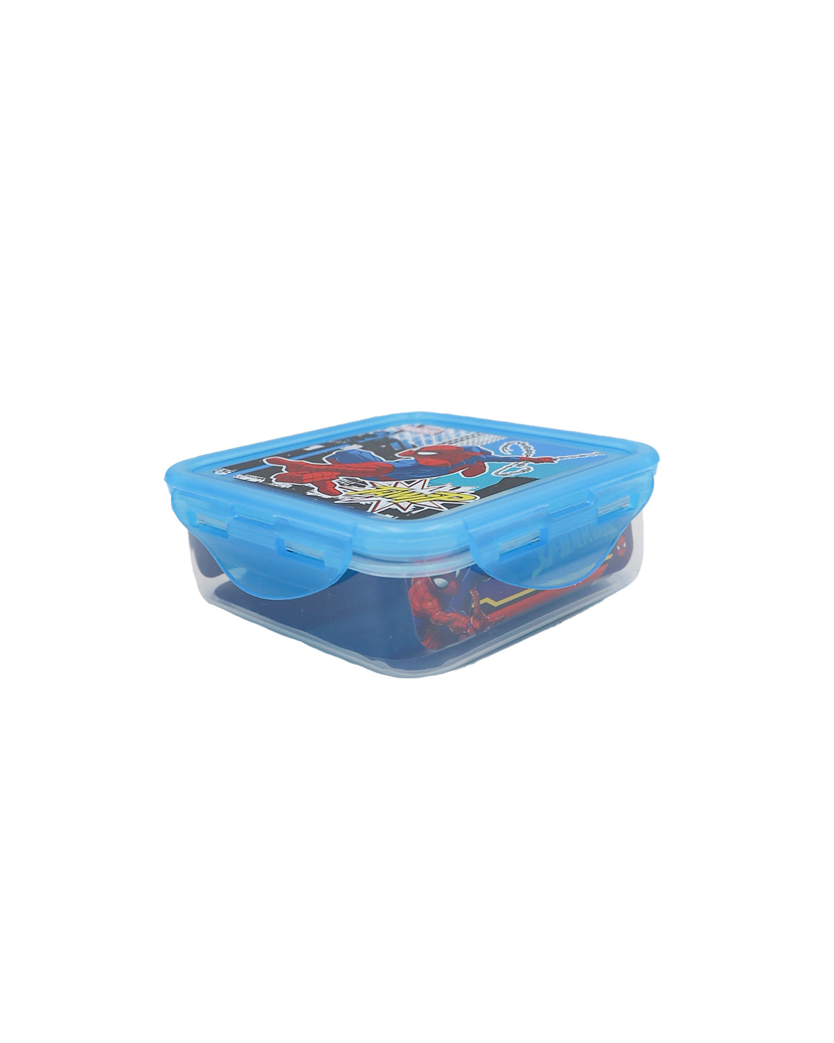 Spider Man Square Clip Lunch Box 500ml