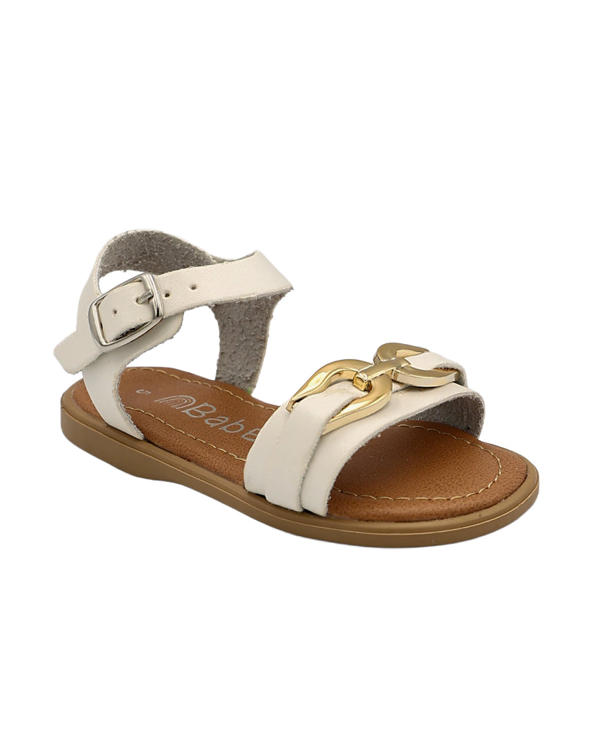 Girls Snaffle Detail Ankle Strap Sandal