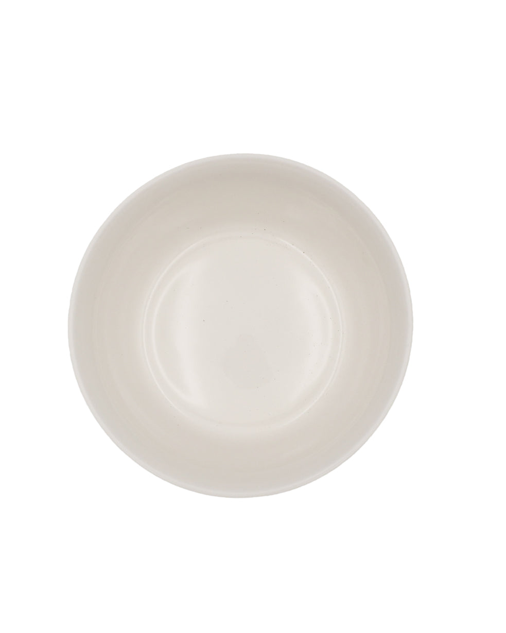 White Flute Bowl