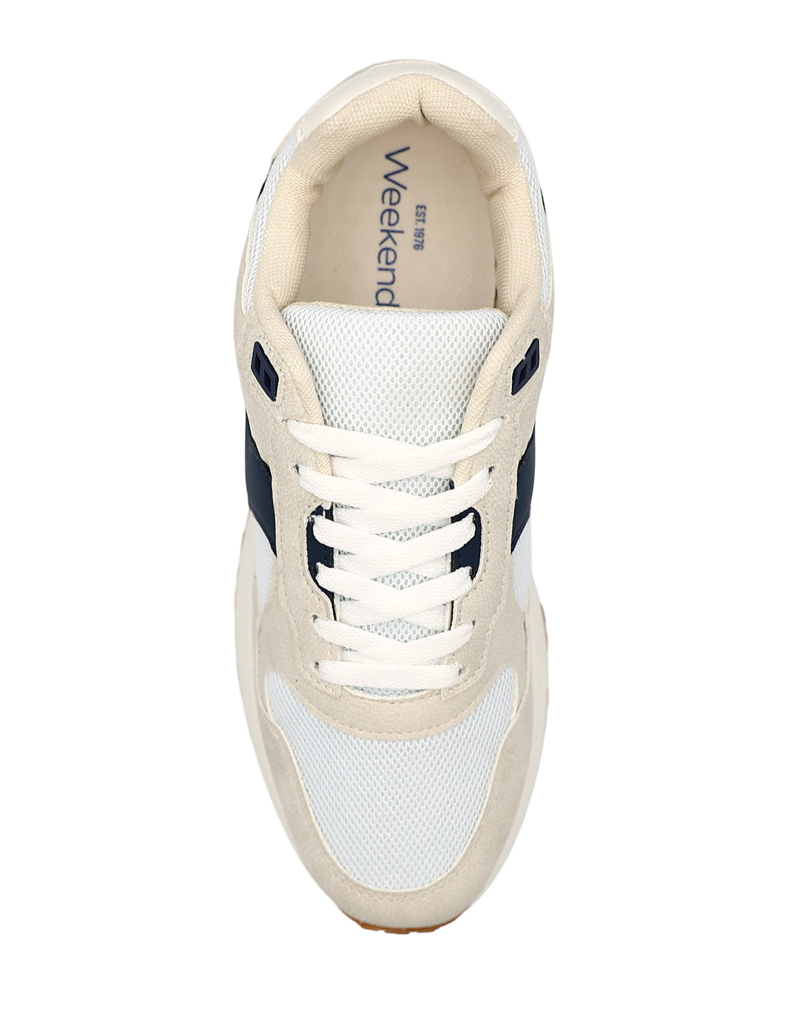 Beige Slosh Lace Up Trainer