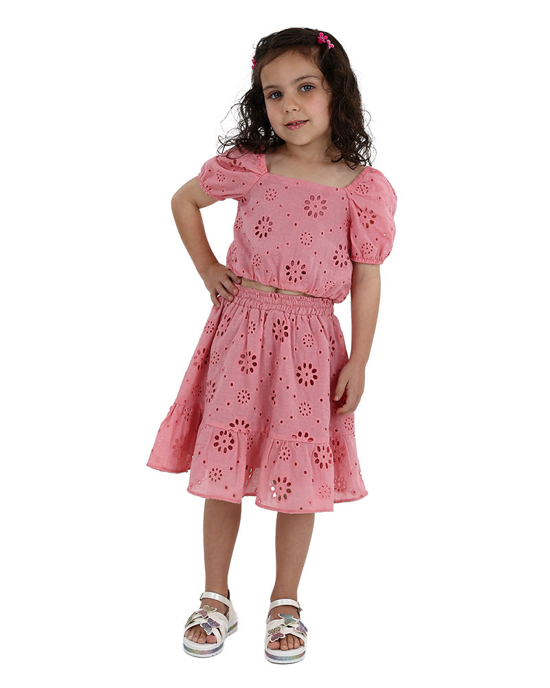 Anglaise Tiered Skirt
