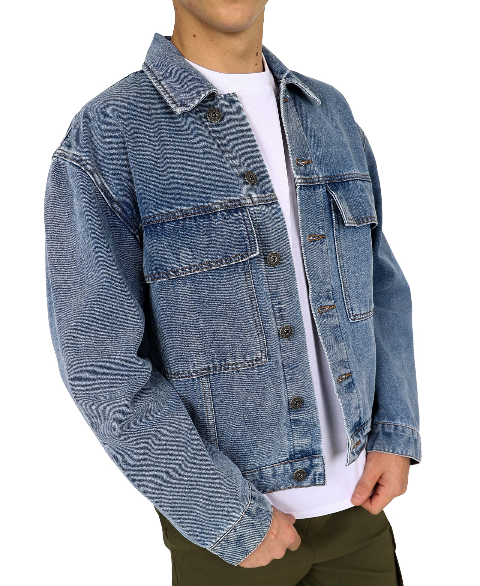 Indigo Oversized Denim Jacket