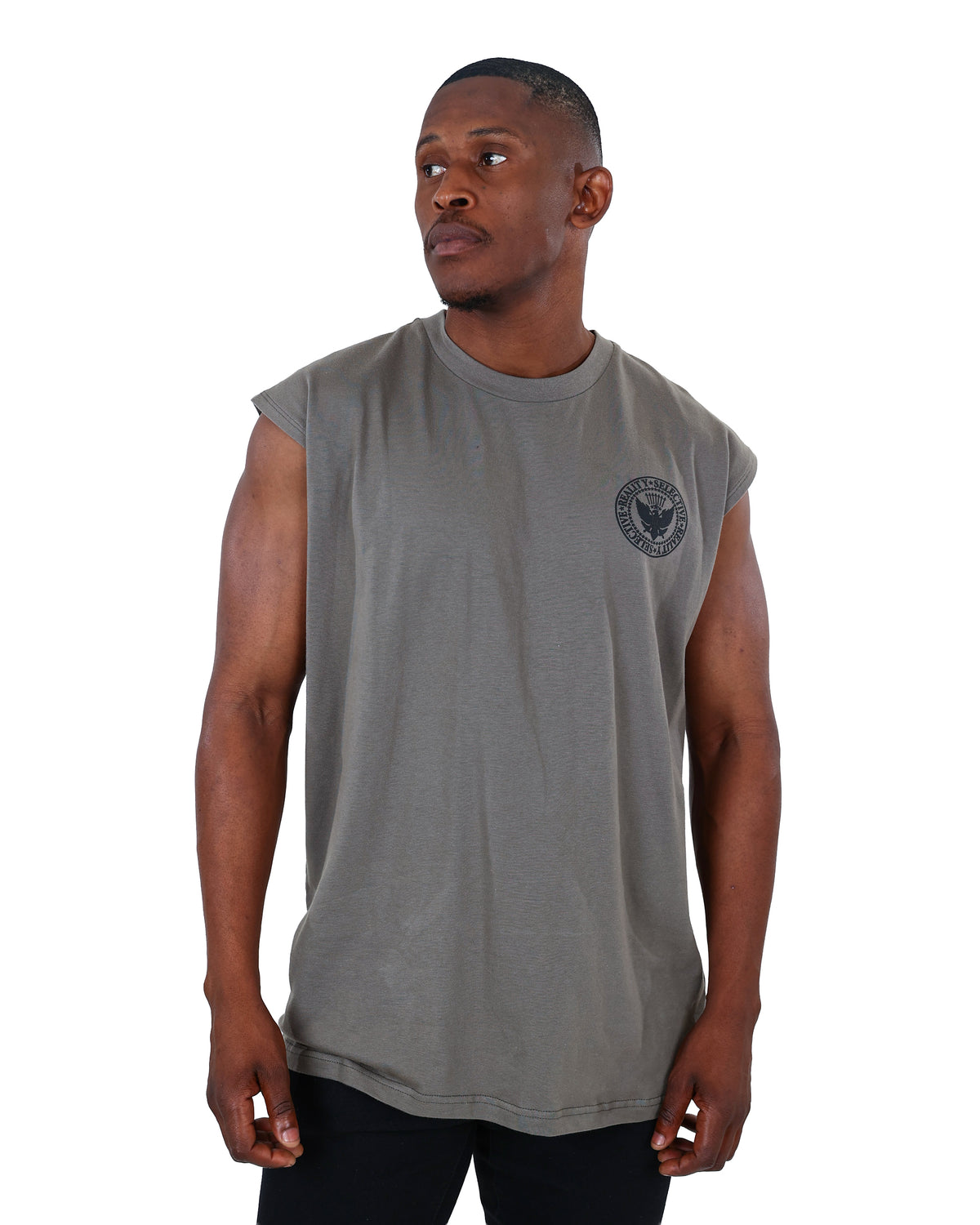 Sleeveless Reality Selective Tank Top