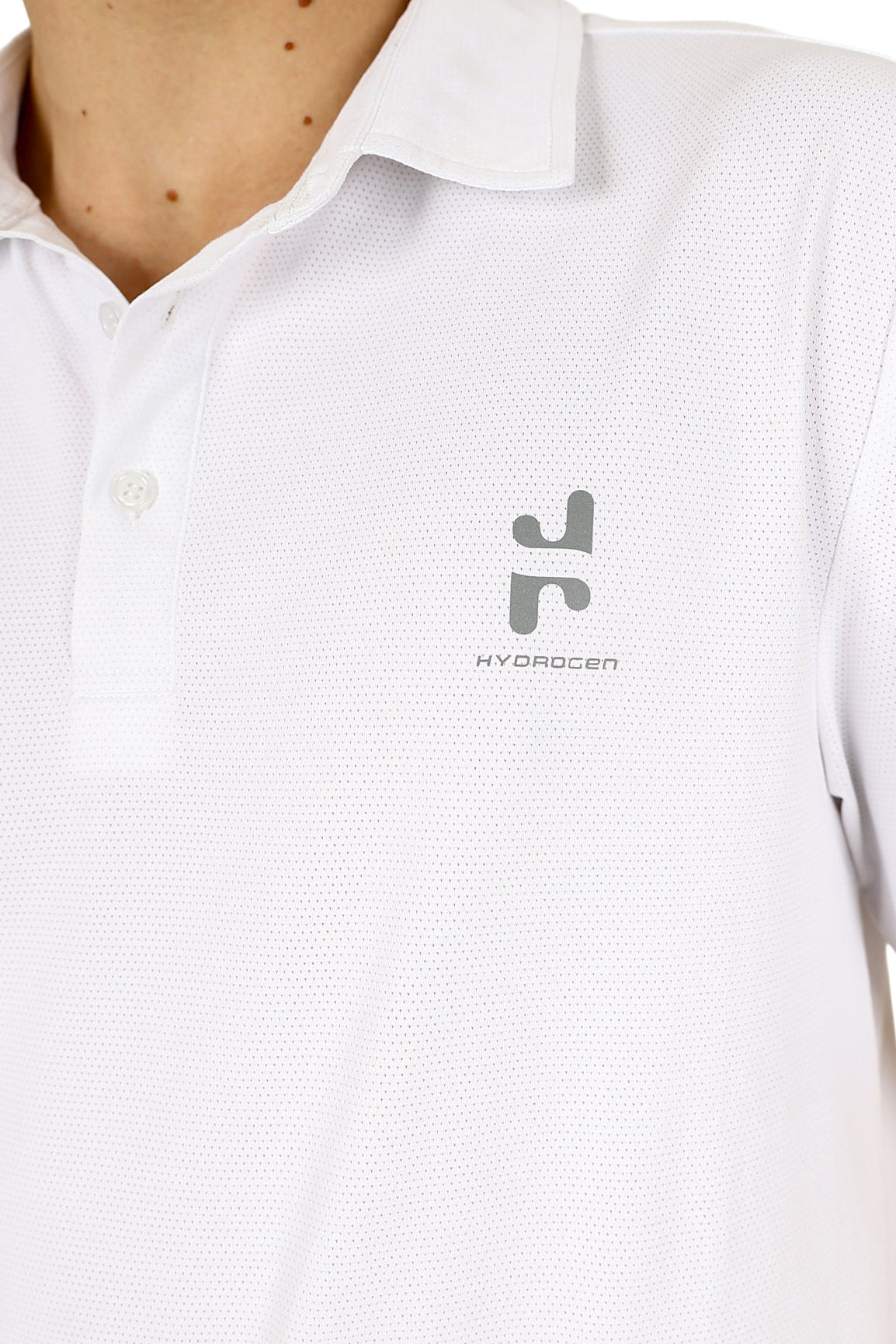 Short Sleeve White Active Golfer