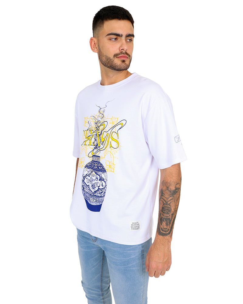 Short Sleeve Chaos Pottery Graphic T-Shirt