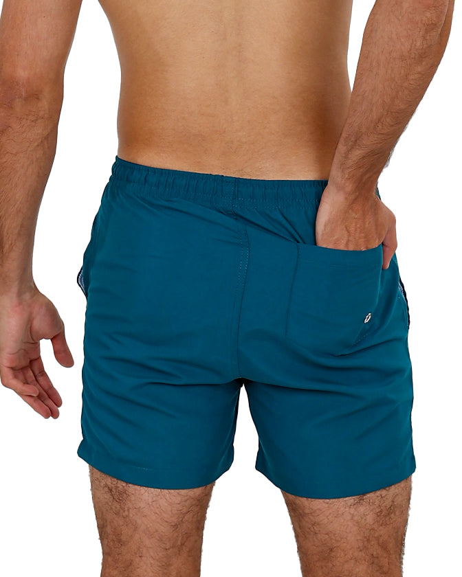 Classic Teal Swim Shorts