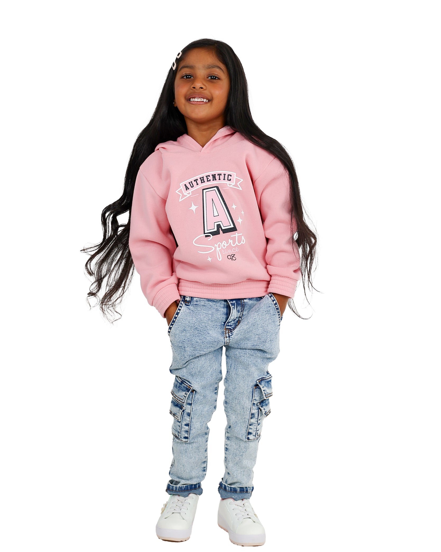 Authentic Graphic Print Hoodie
