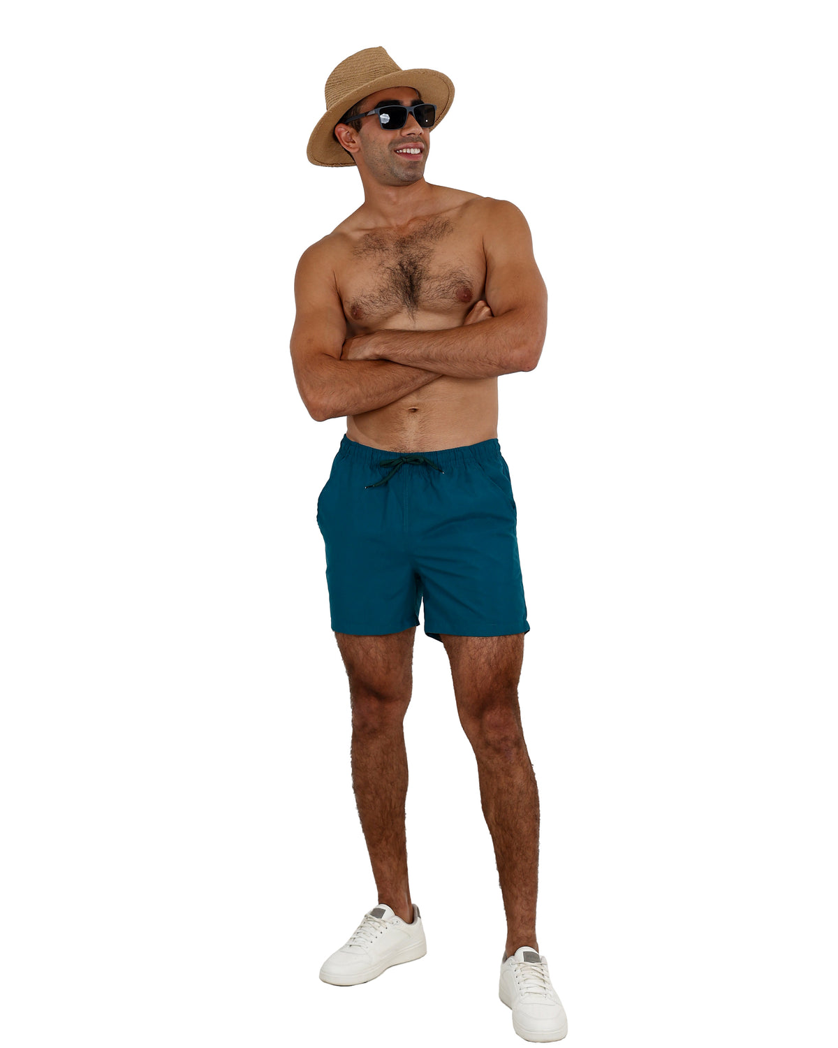 Classic Teal Swim Shorts
