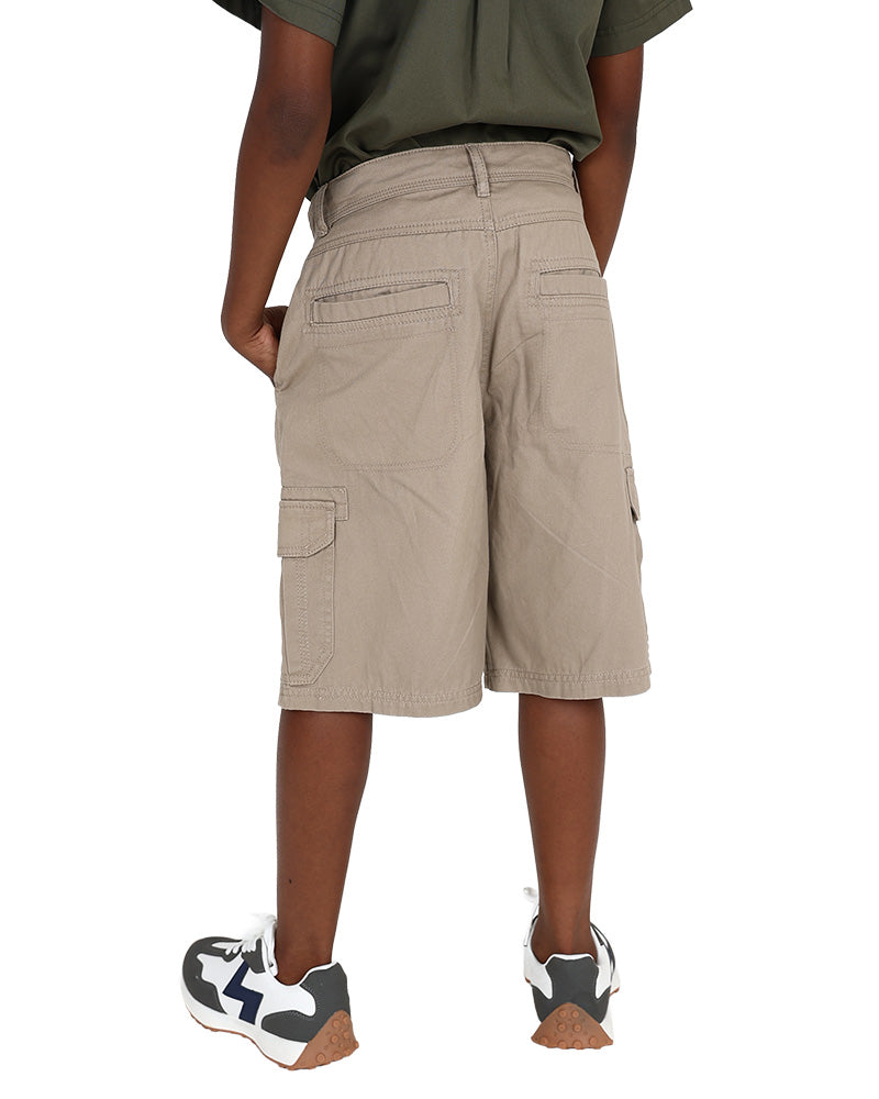 Okavango Beige Cargo Shorts