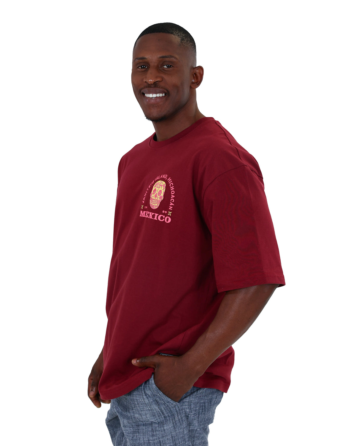 Short Sleeve Statement Mexico Fiesta T-Shirt