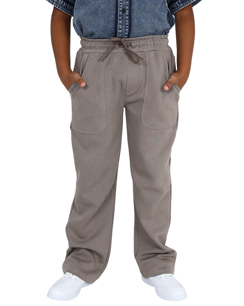 Taupe Carpenter Pocket Long Pants