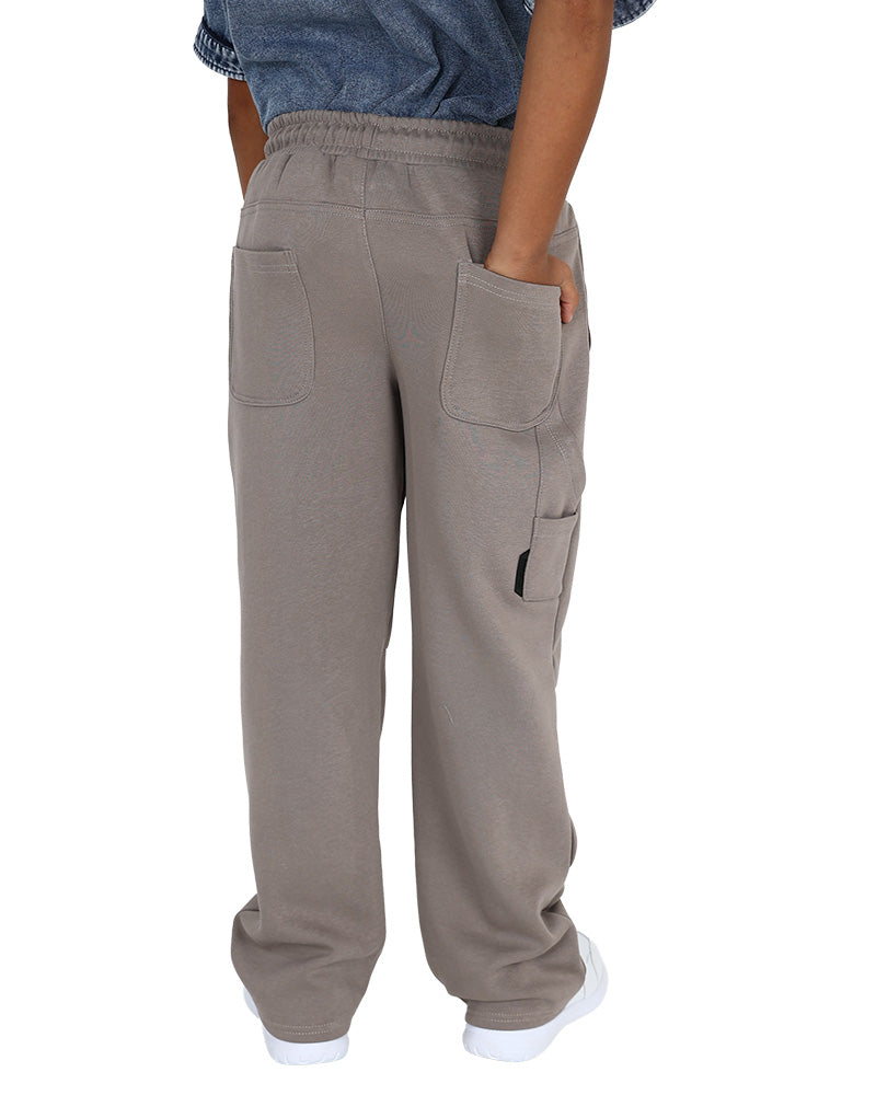 Taupe Carpenter Pocket Long Pants