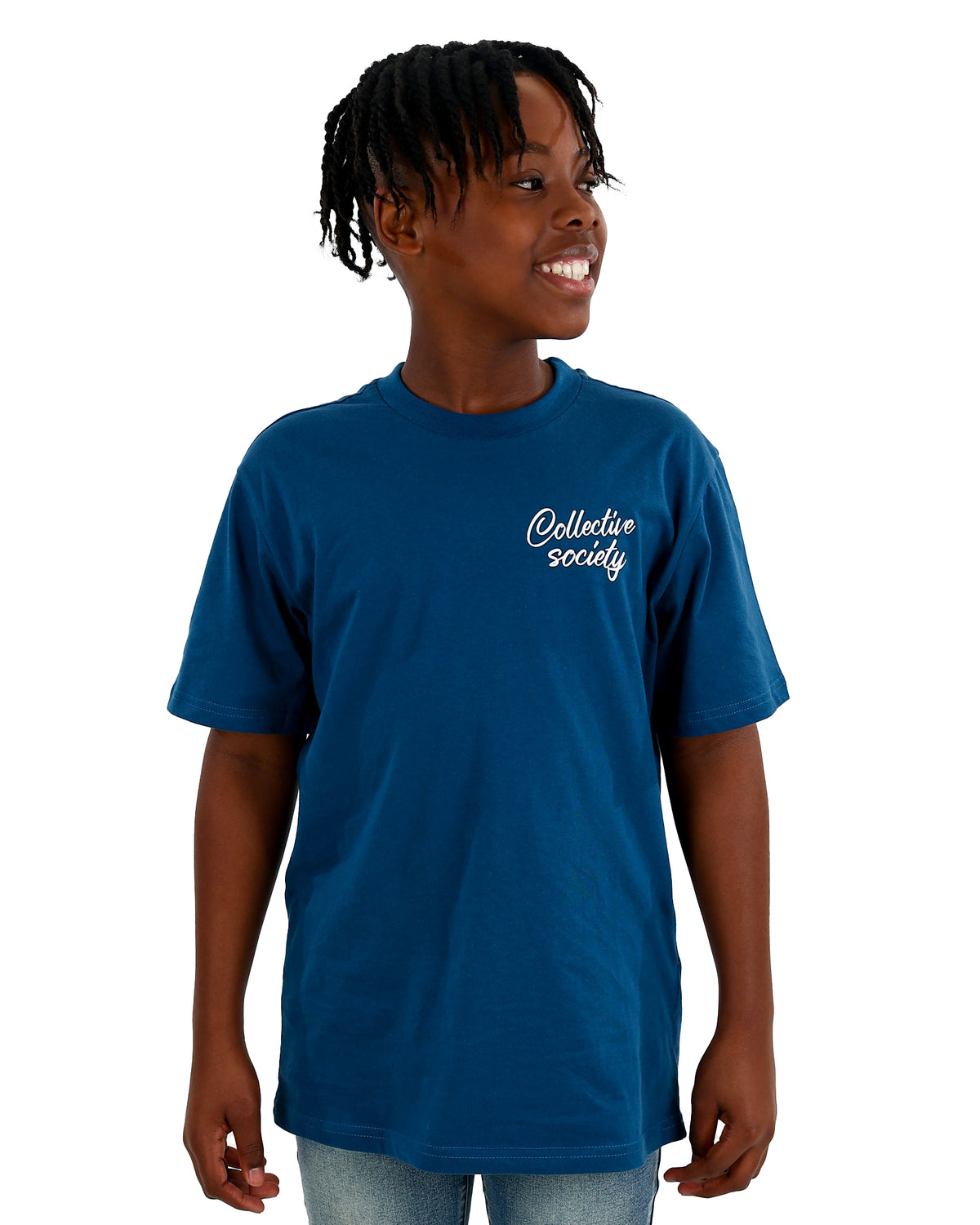 Short Sleeve Collective Society Graphic Print T-Shirt