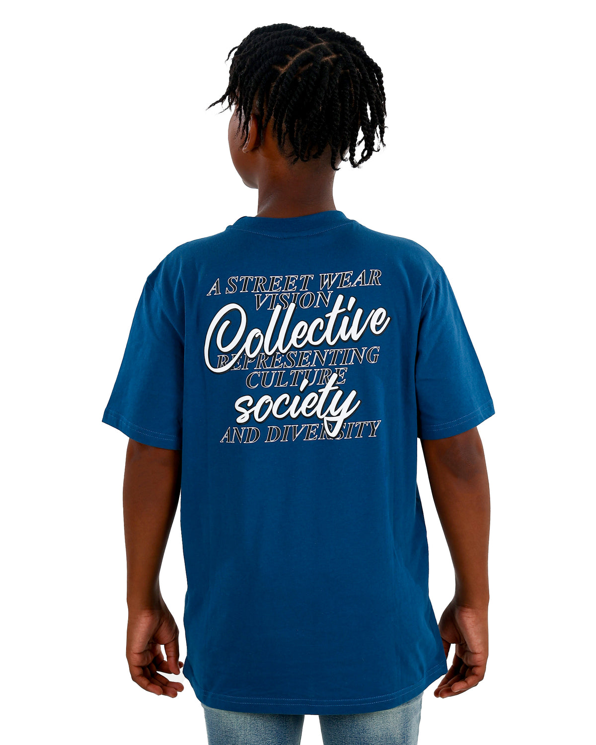 Short Sleeve Collective Society Graphic Print T-Shirt