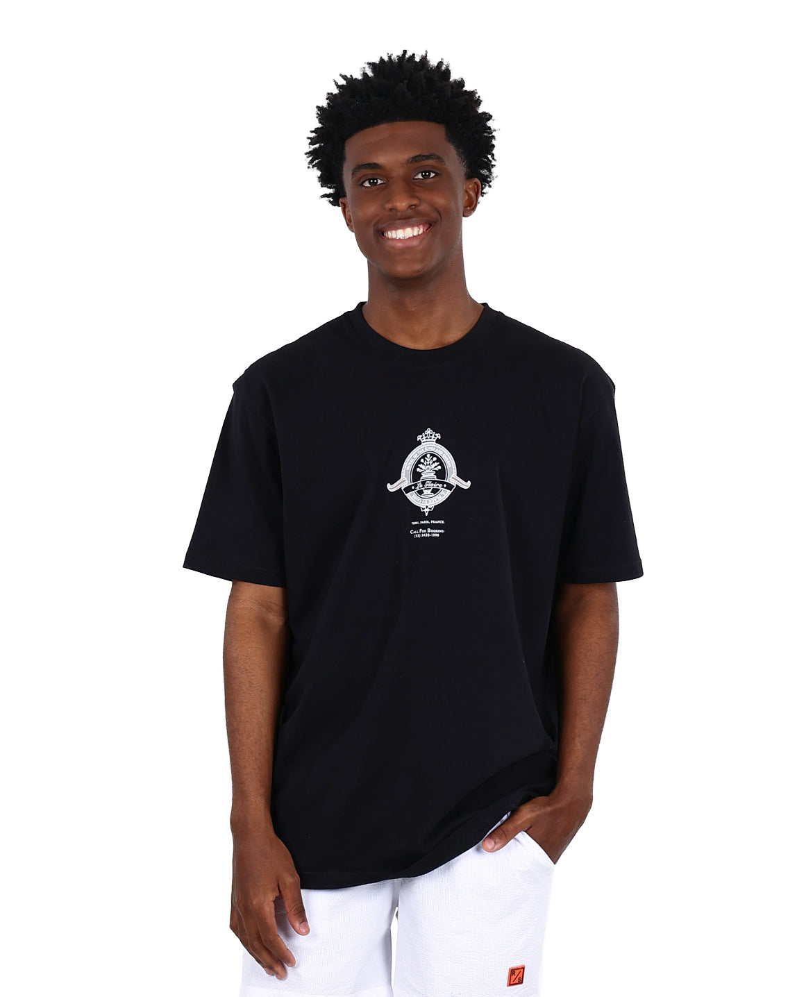 Short Sleeve Black La Gloire Graphic T-Shirt