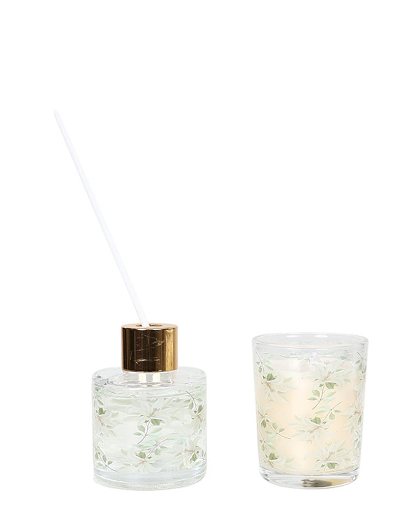 White Tea Candle & Diffuser Giftset