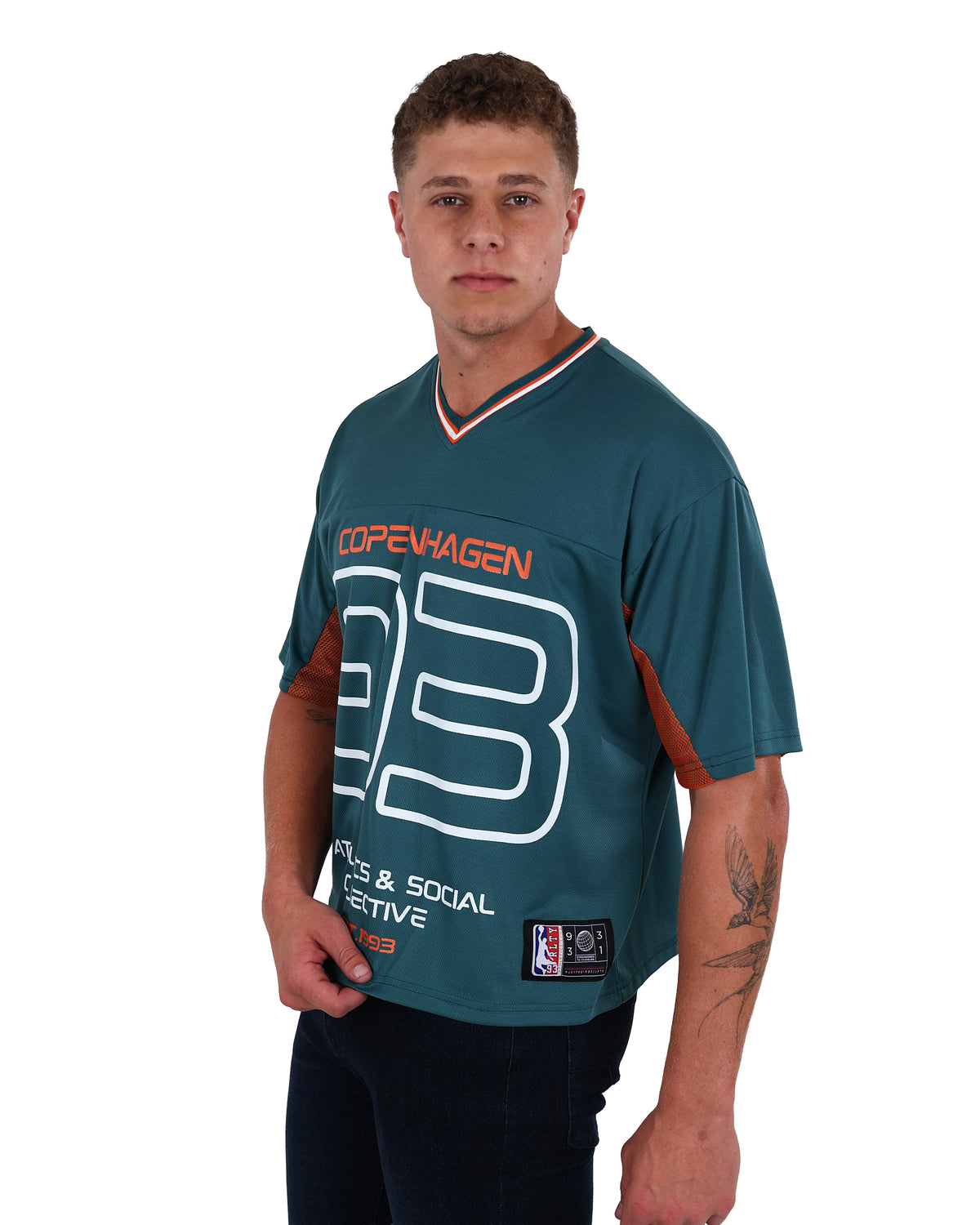 Short Sleeve Teal Copenhagen T-Shirt