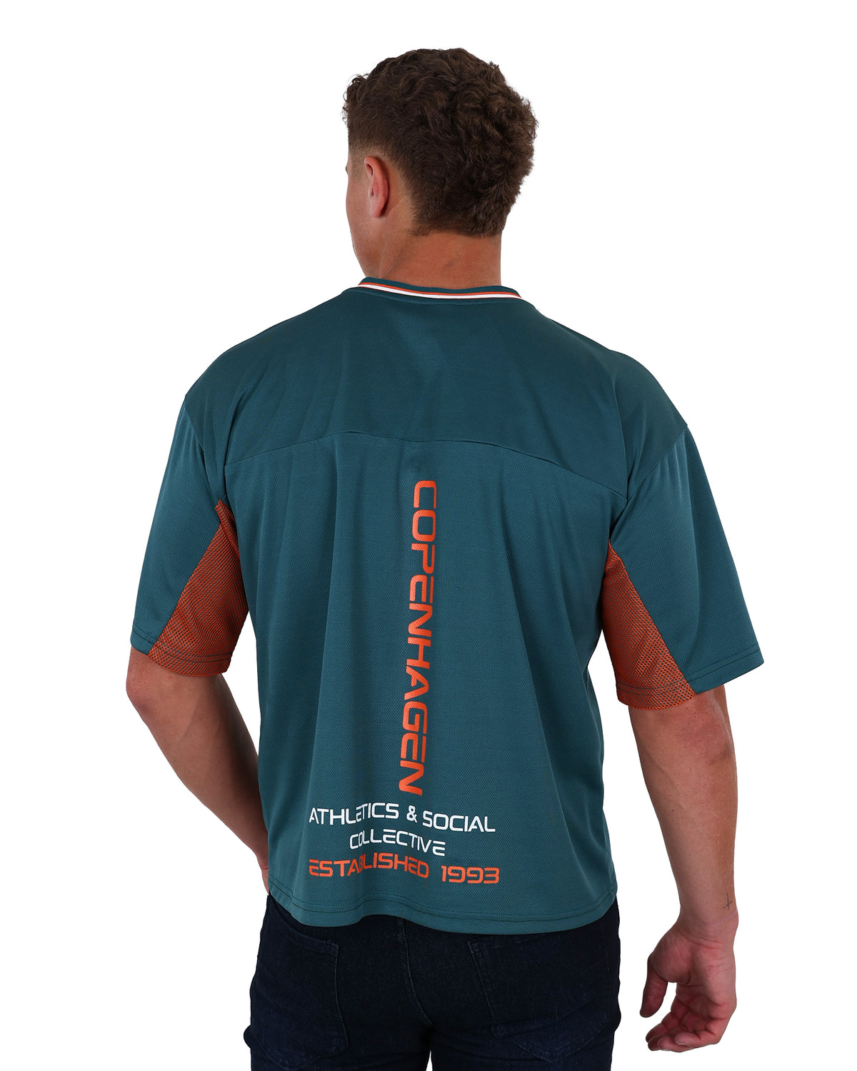 Short Sleeve Teal Copenhagen T-Shirt