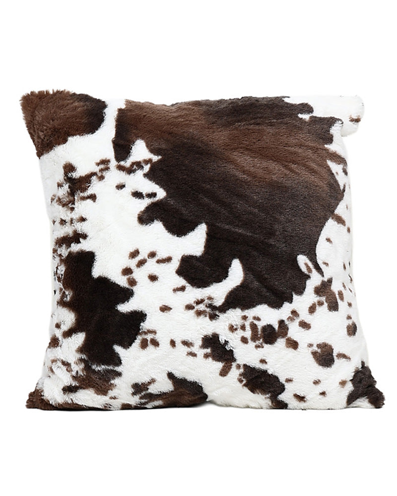 Brown Nguni Faux Fur Scatter Cushion