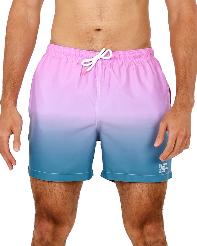 Purple Ombre Swim Shorts