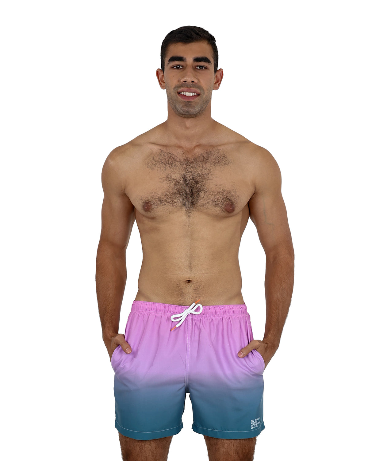 Purple Ombre Swim Shorts