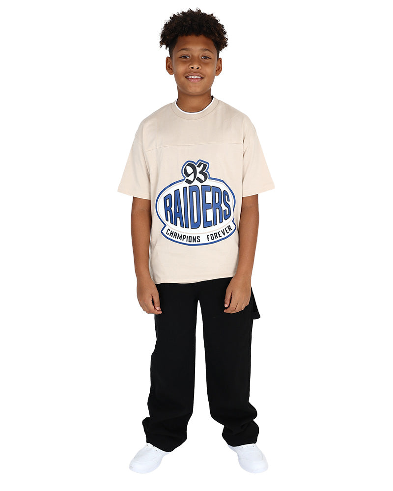 Short Sleeve 93 Raiders Graphic Print T-Shirt