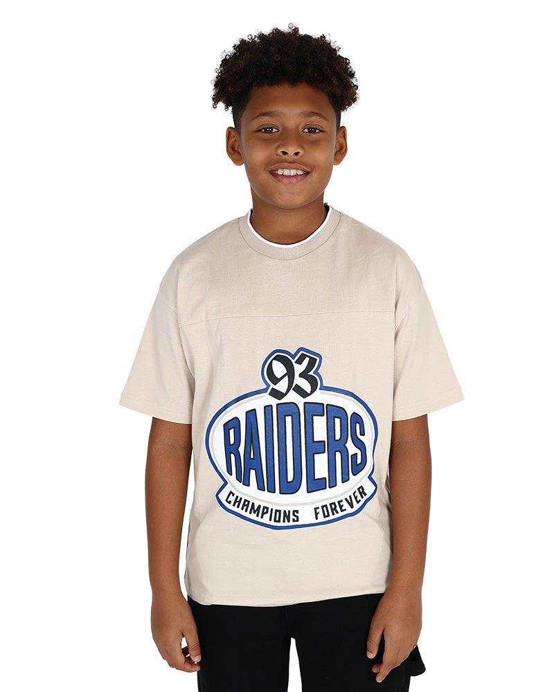 Short Sleeve 93 Raiders Graphic Print T-Shirt