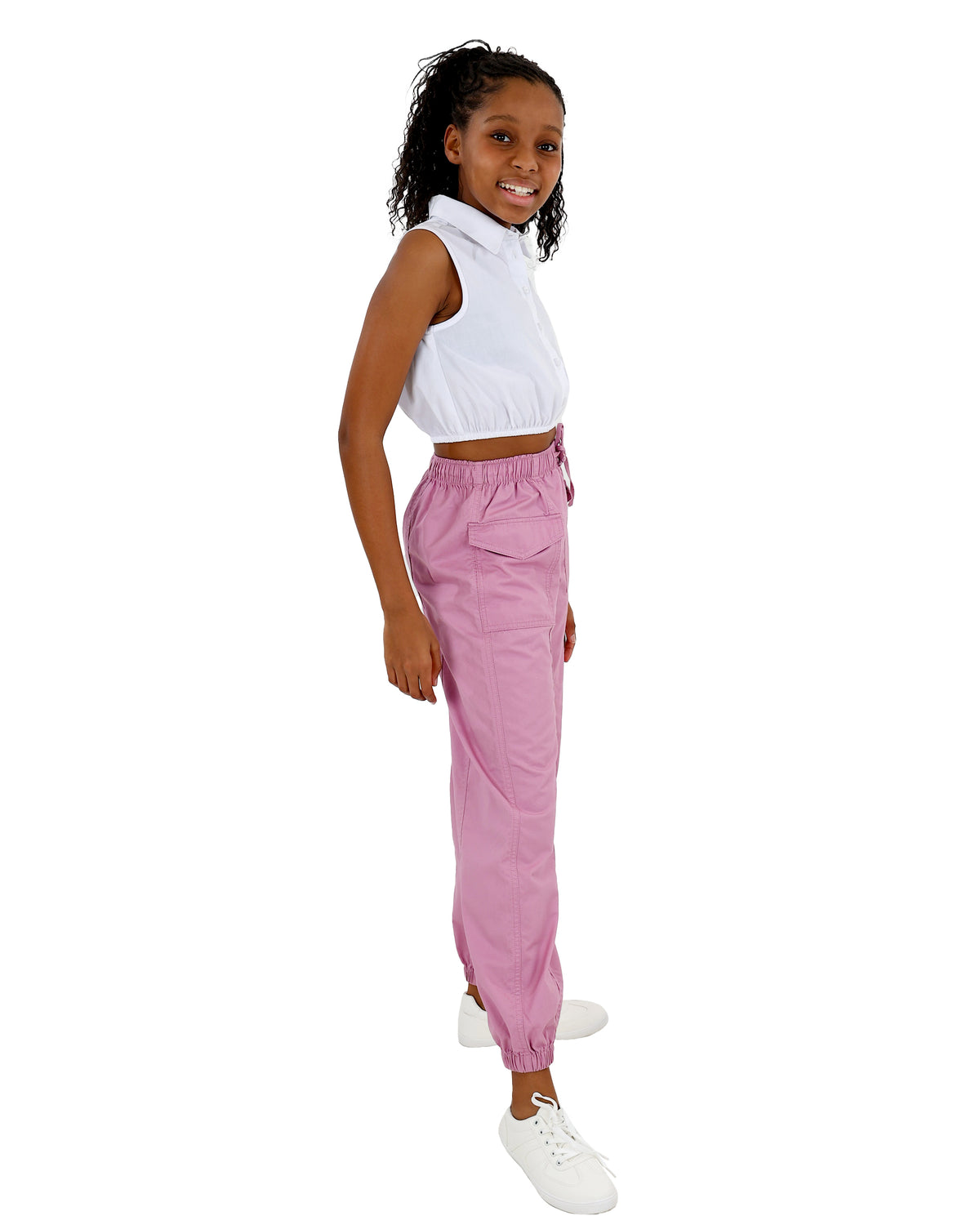 Elasticated Cargo Jogger Pants