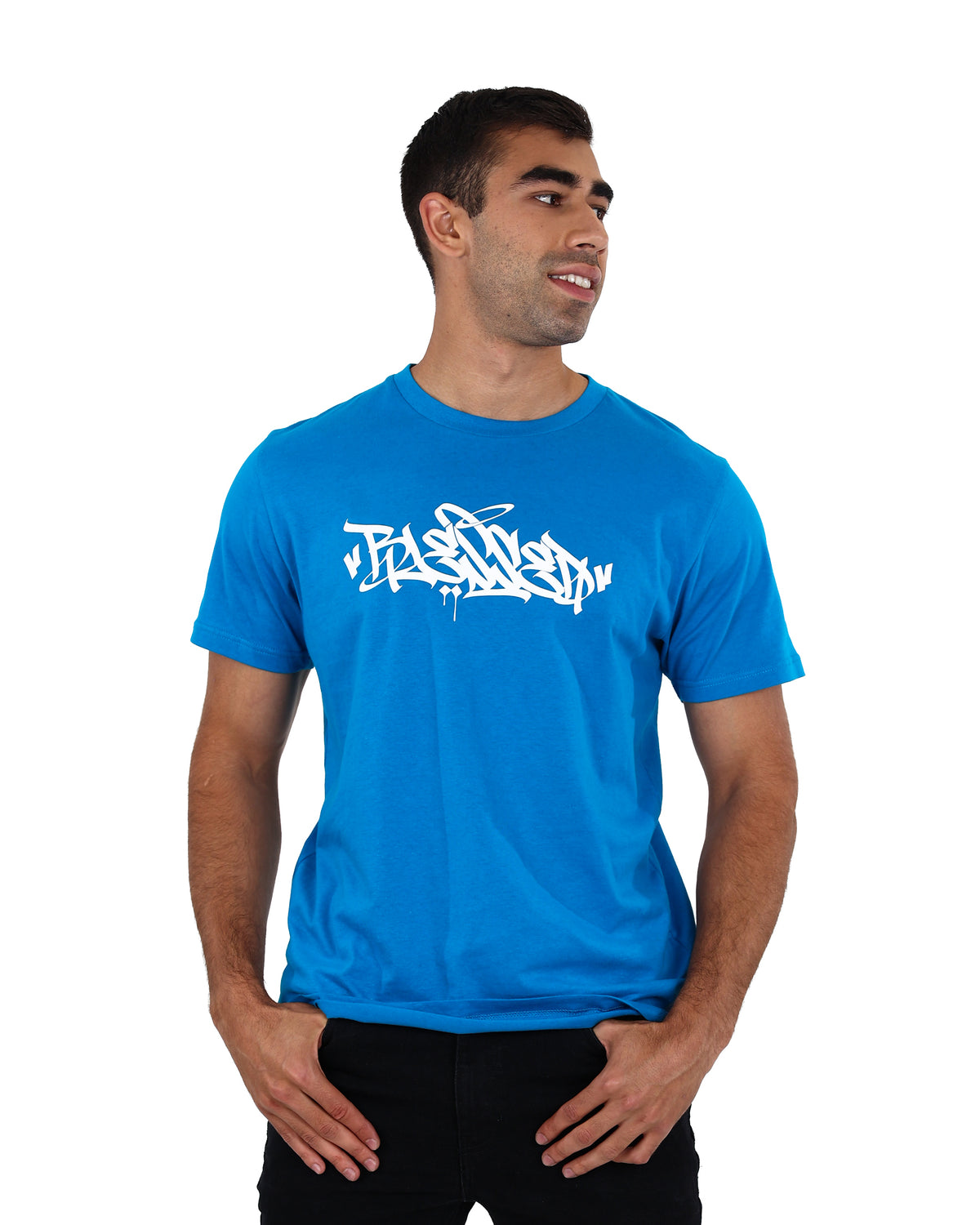 Short Sleeve Turquoise Blessed T-Shirt