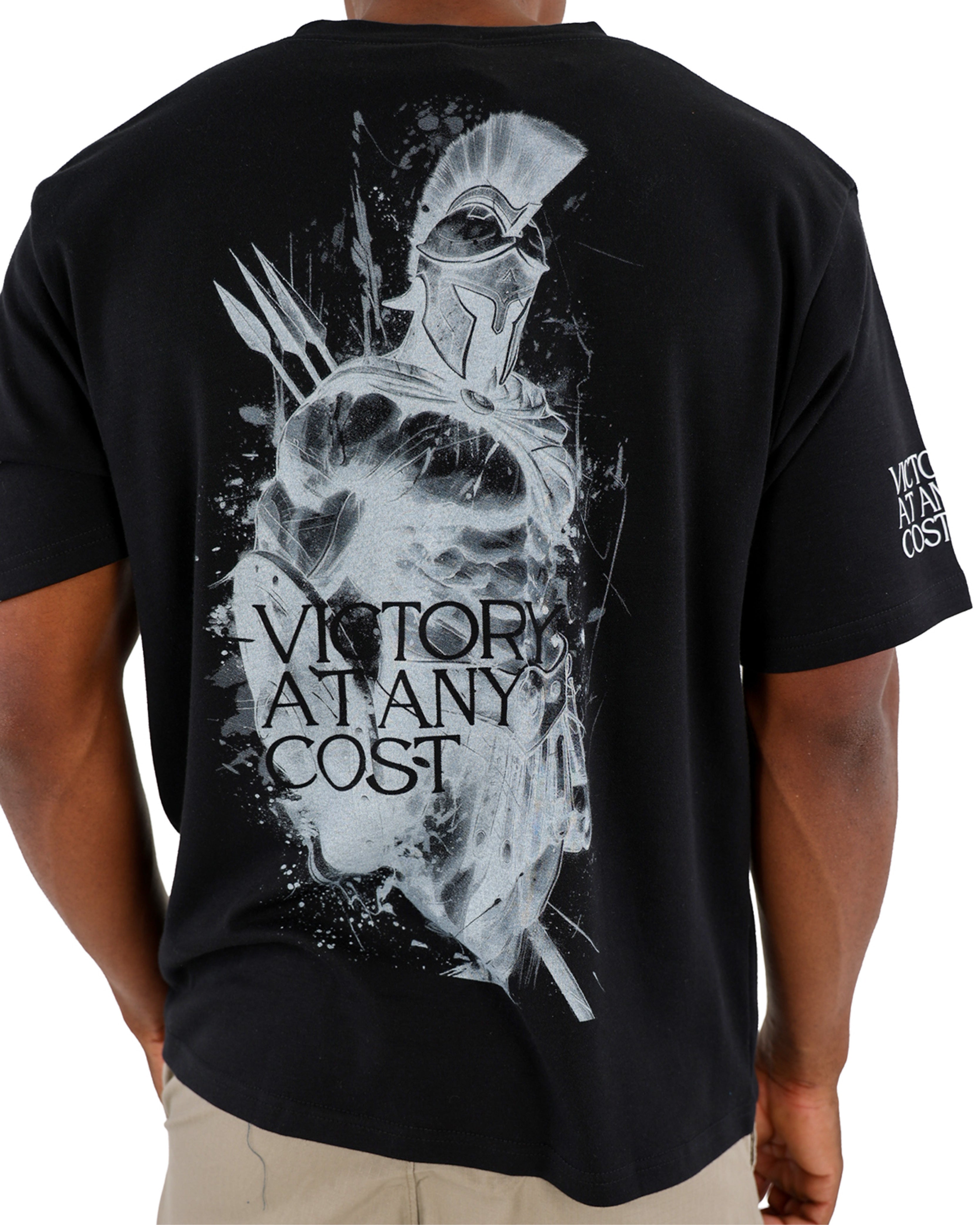 Short Sleeve Protection Graphic Print T-Shirt